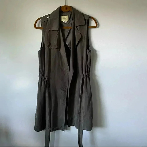 Anthropologie | Elevenses Sleeveless  Trench - Picture 3 of 12